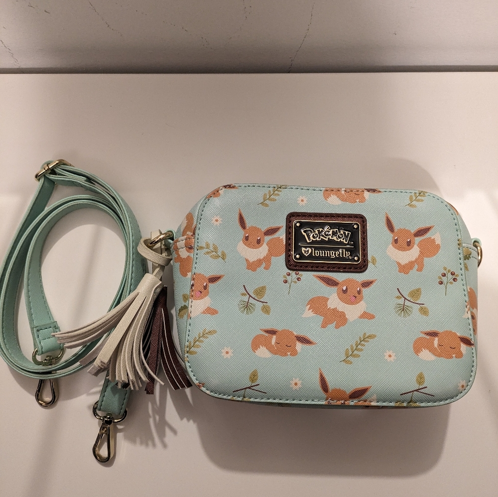 Loungefly Eevee Floral Crossbody Bag